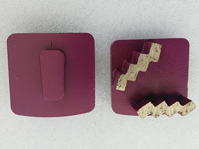 Diamant-Schleifschuh-Set