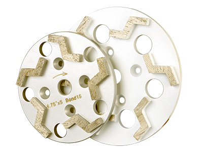 Diamant-Schleifschuh-Set